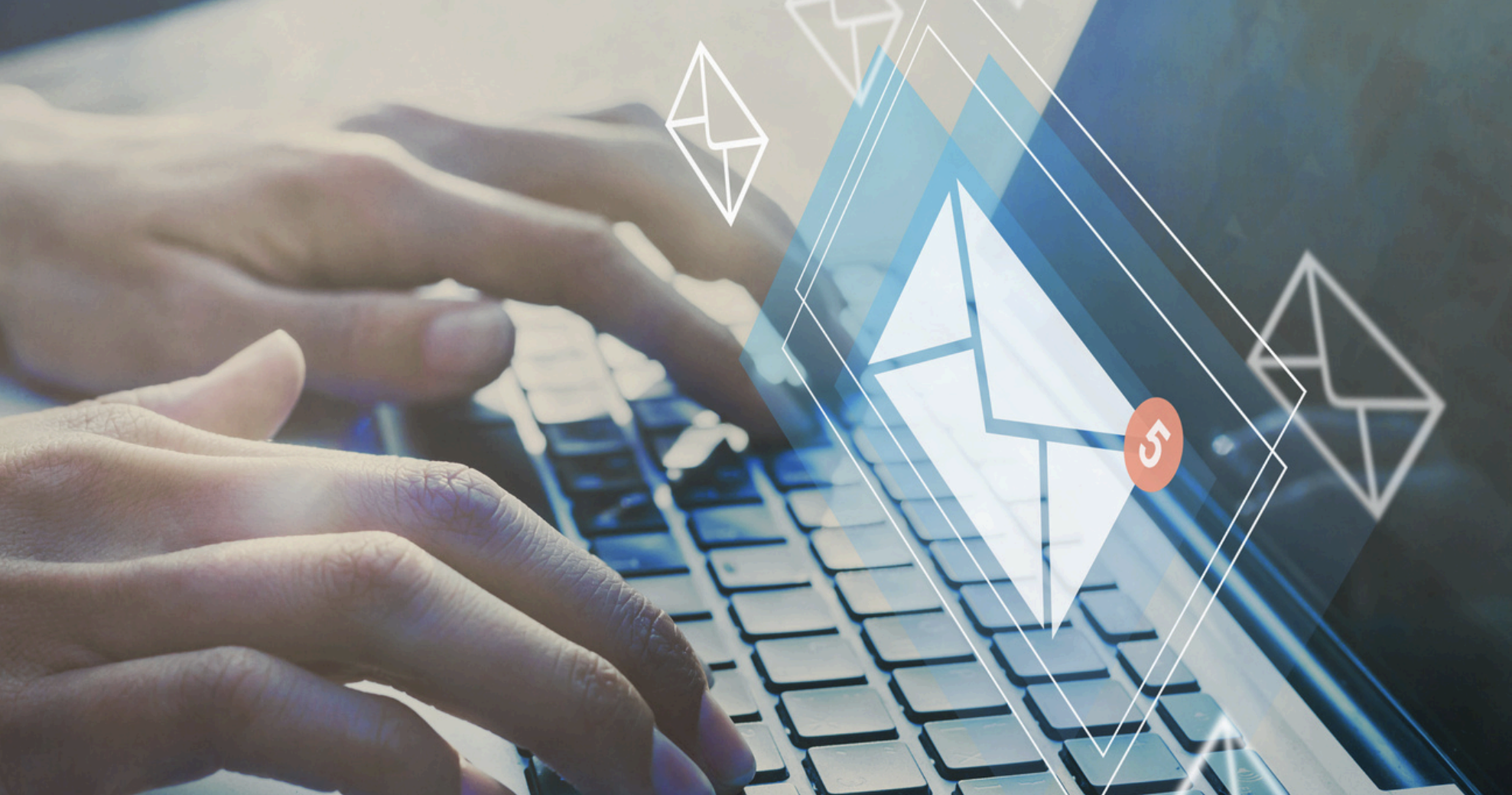 Gestion des emails sur ordinateur portable